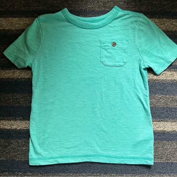 Old Navy Other - Old Navy Toddler Boy Aqua Blue Short Sleeve Tee Size 5T